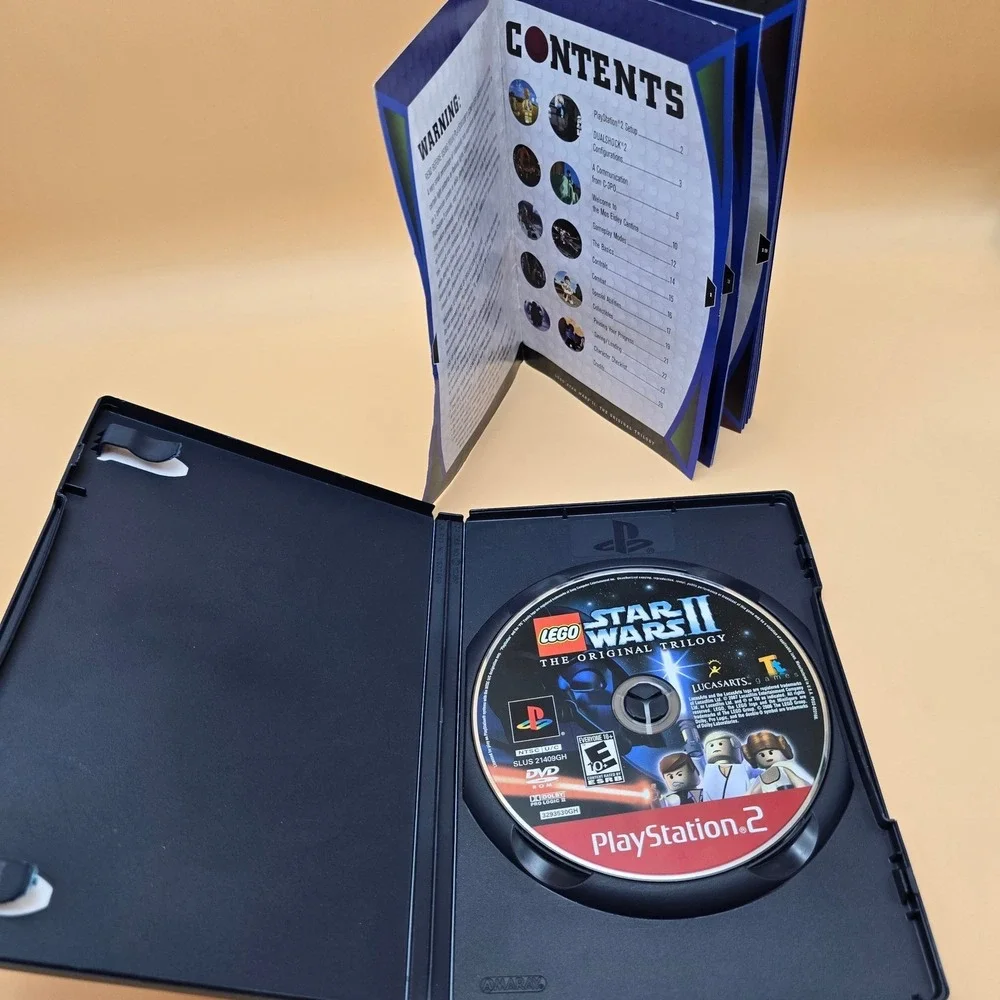 Lego Star Wars II The Original Trilogy PS2 PlayStation‎ 2 SLUS-21409GH Complete